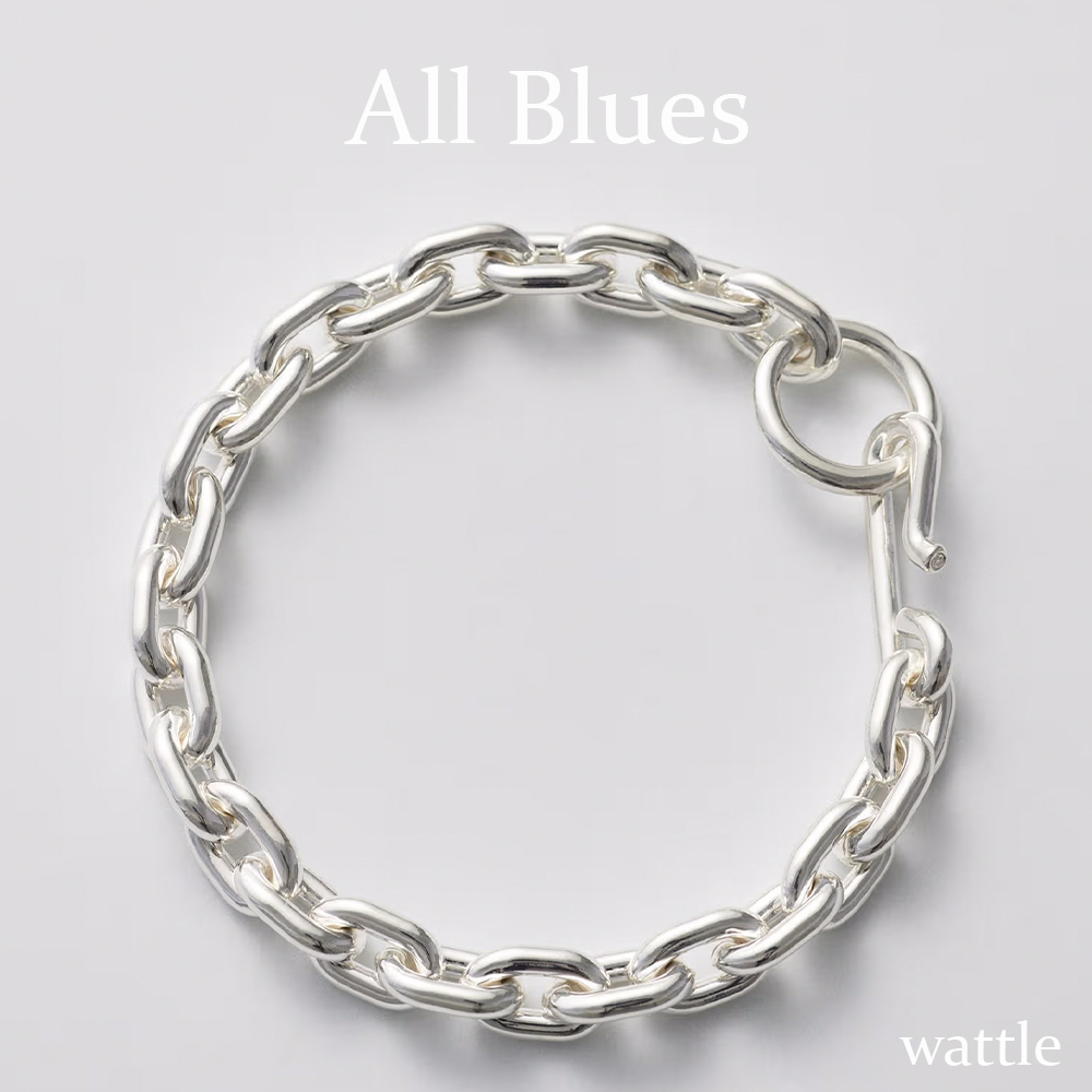 All Blues/Standard チェーンブレスレット Mid