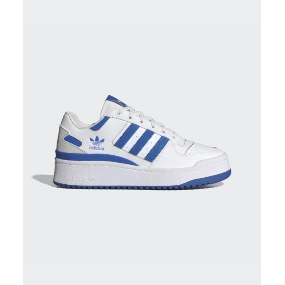 ★adidas★ Forum Bold Stripe W White Blue ID0564