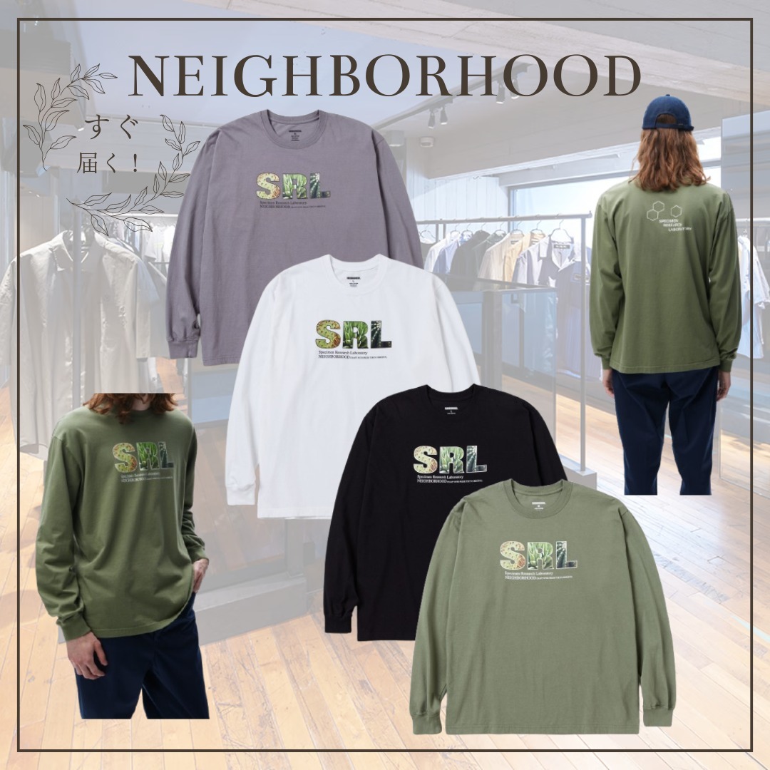 すぐ届く☆【NEIGHBORHOOD】SRL . TEE LS-2