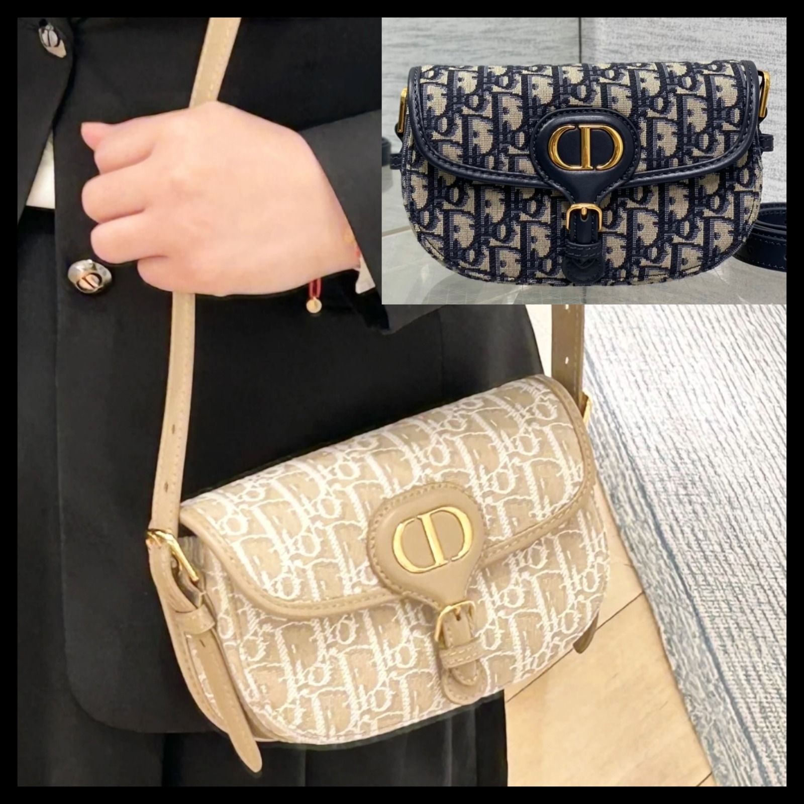 【お洒落可愛い！】DIOR Bobby イーストウェスト バッグ