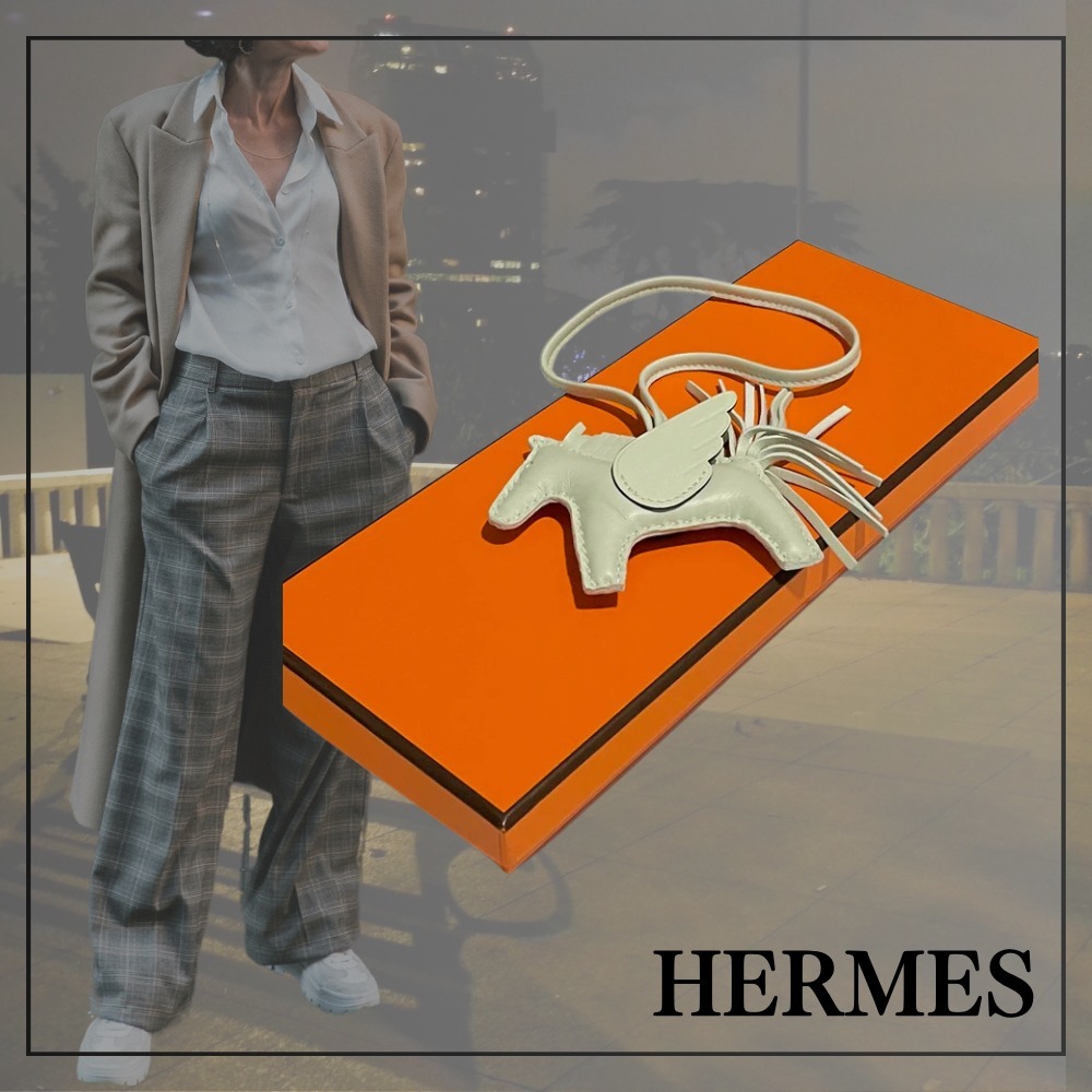【出会えた一点物】HERMES ロデオ・ペガサス・ヴェルト・フィズ