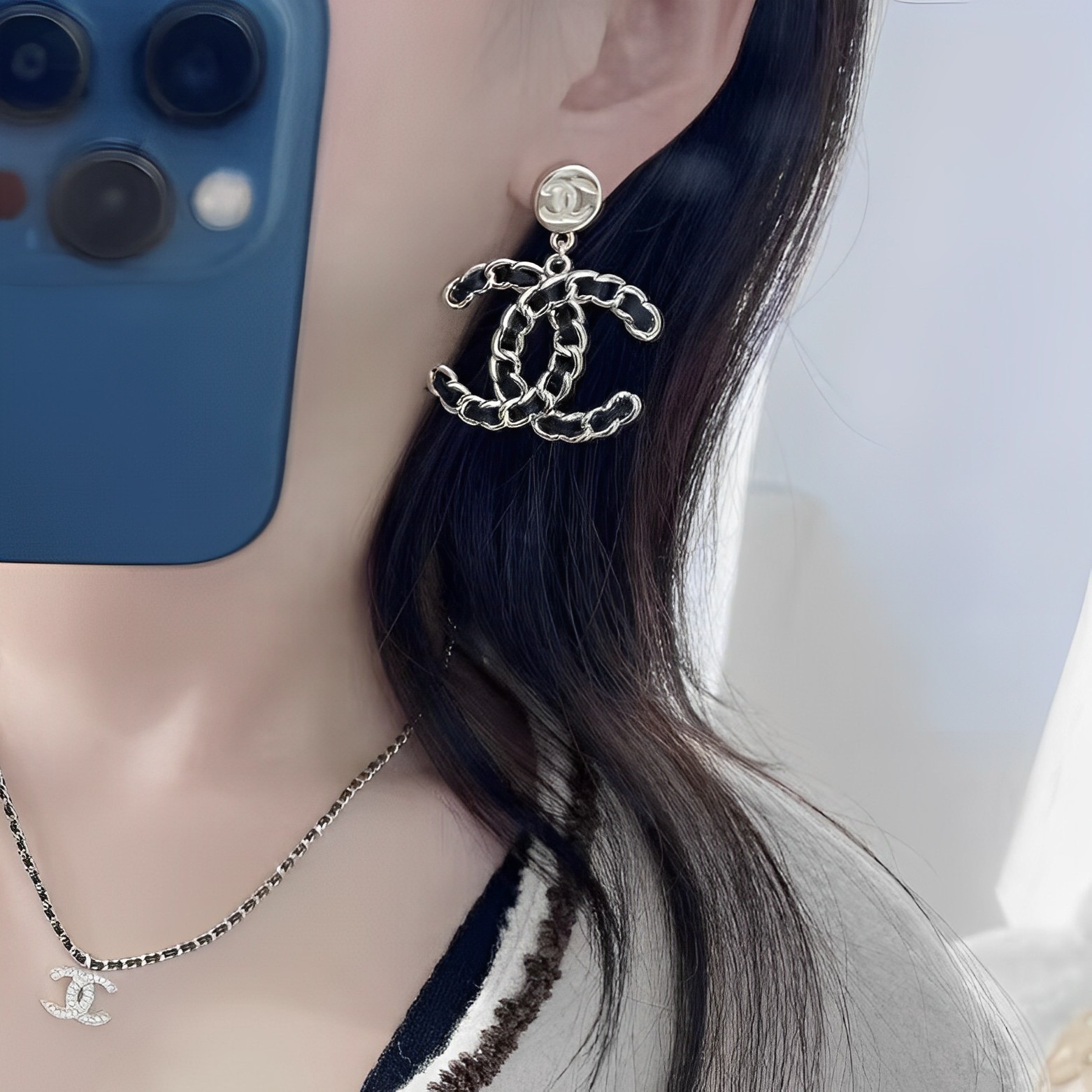 ☆華やか☆】CHANEL ピアス CCロゴ