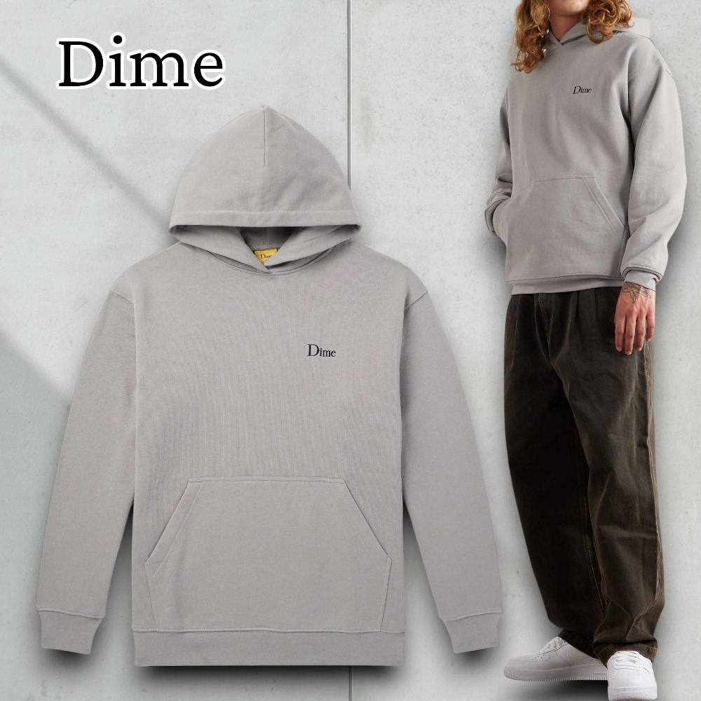 【Dime】Logo-Embroidered Cotton-Jersey Hoodie