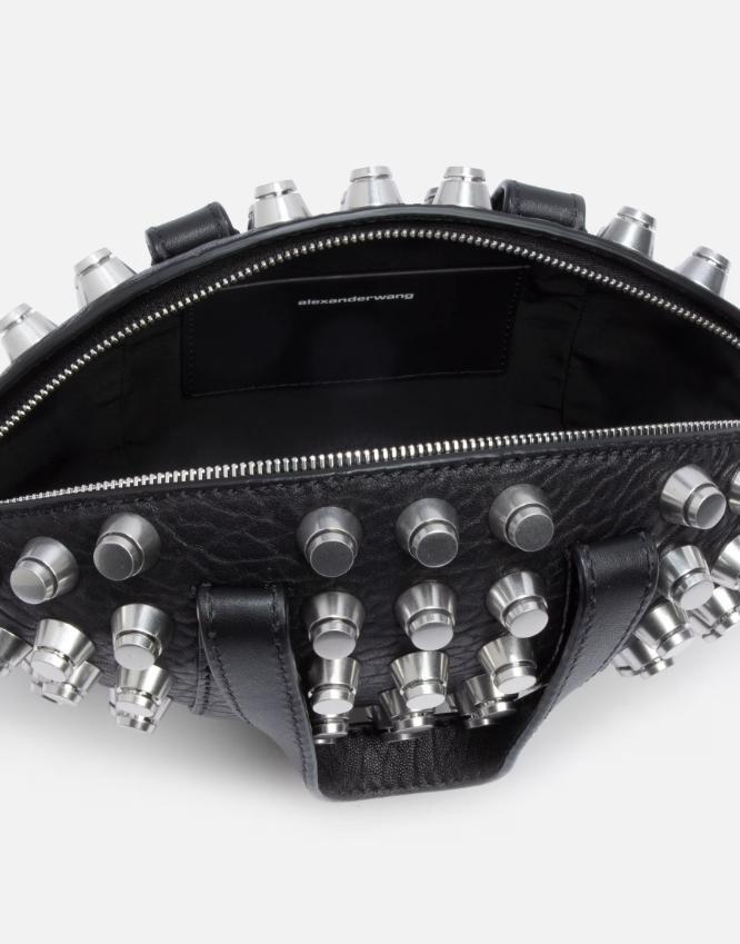 【Alexander Wang】Kong Trap スタッズ ハンドバッグ Alexander Wang☆Kong Trap スタッズ ハンドバッグ ブラック