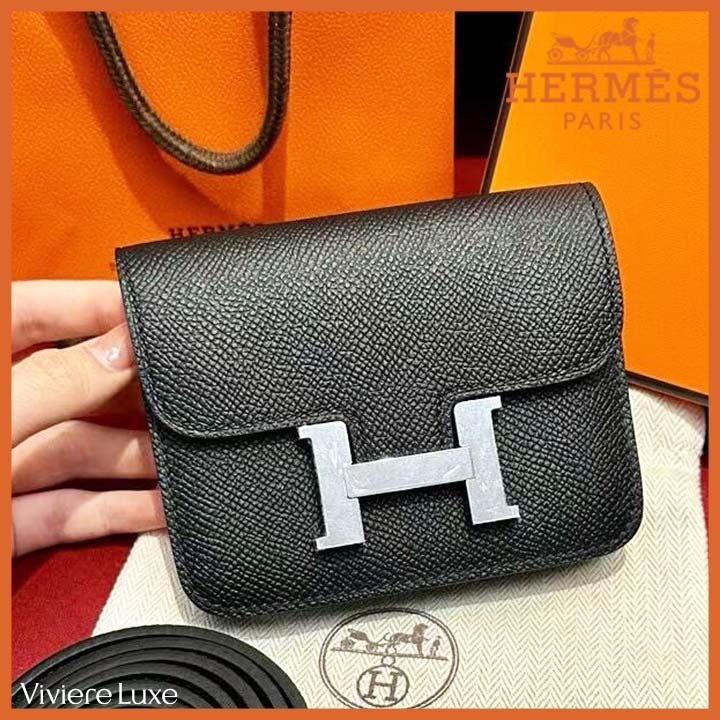 *上品で実用的*【HERMES】コンスタンススリム ウォレット財布