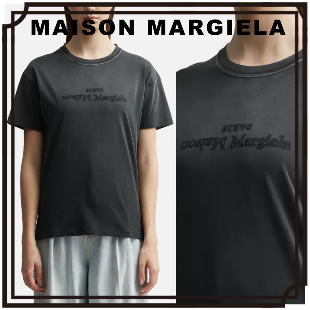 【残りわずか】MAISON MARGIELA リバースロゴ Tシャツ 関税なし