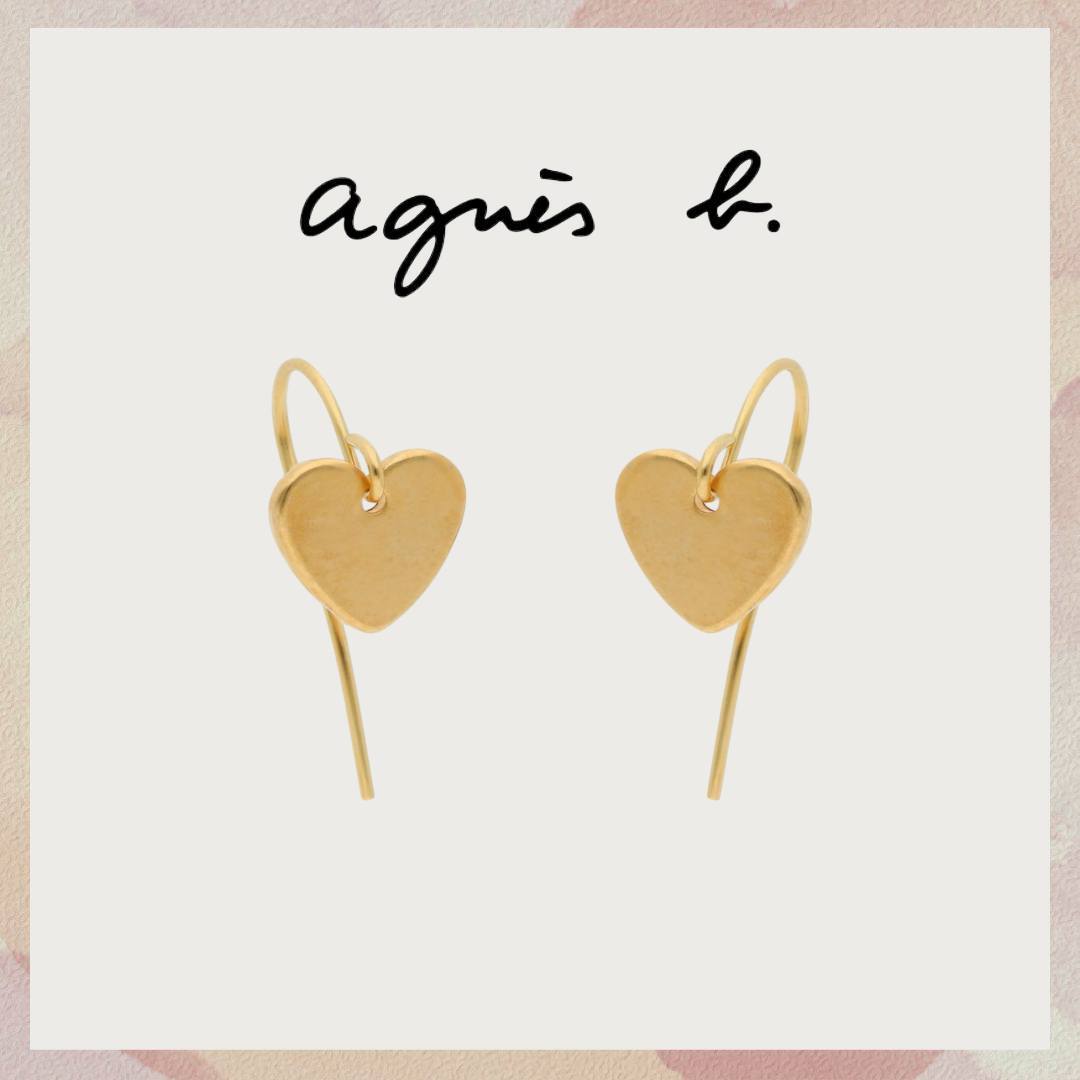 【agnes b】AK18 BO ピアス