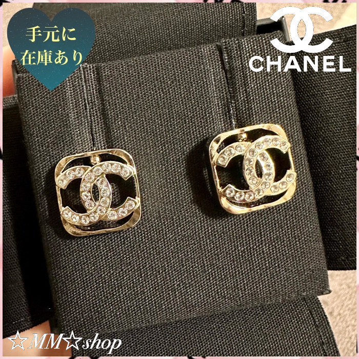 【最新作♡2025SS】CHANEL ピアス CCマーク 最新作♡2025SS】CHANEL ピアス シルバー CCマーク