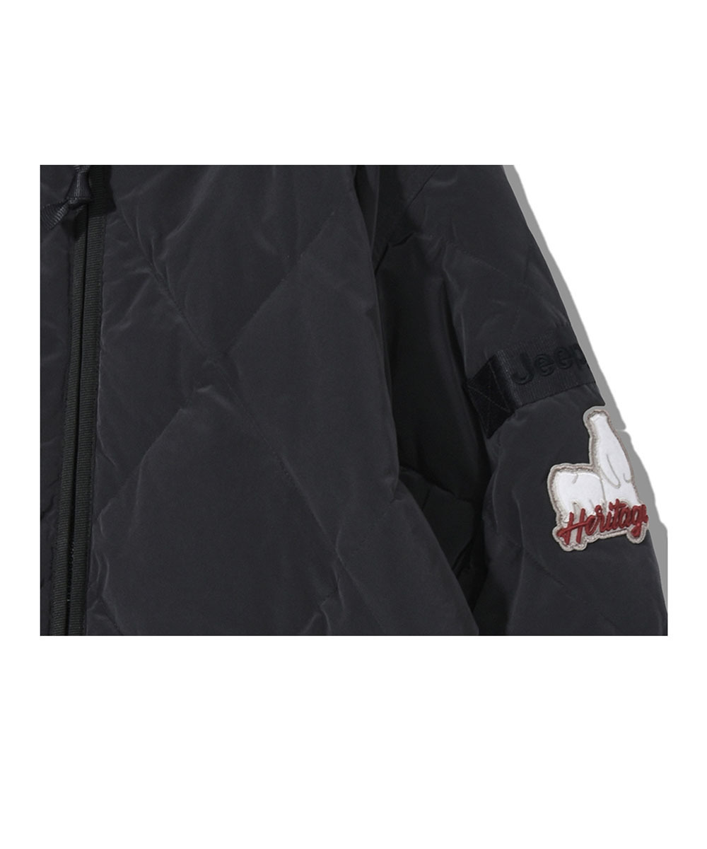 ☆JEEP☆Fur Lining Quilting Down Jumper☆ダウンジャンパー