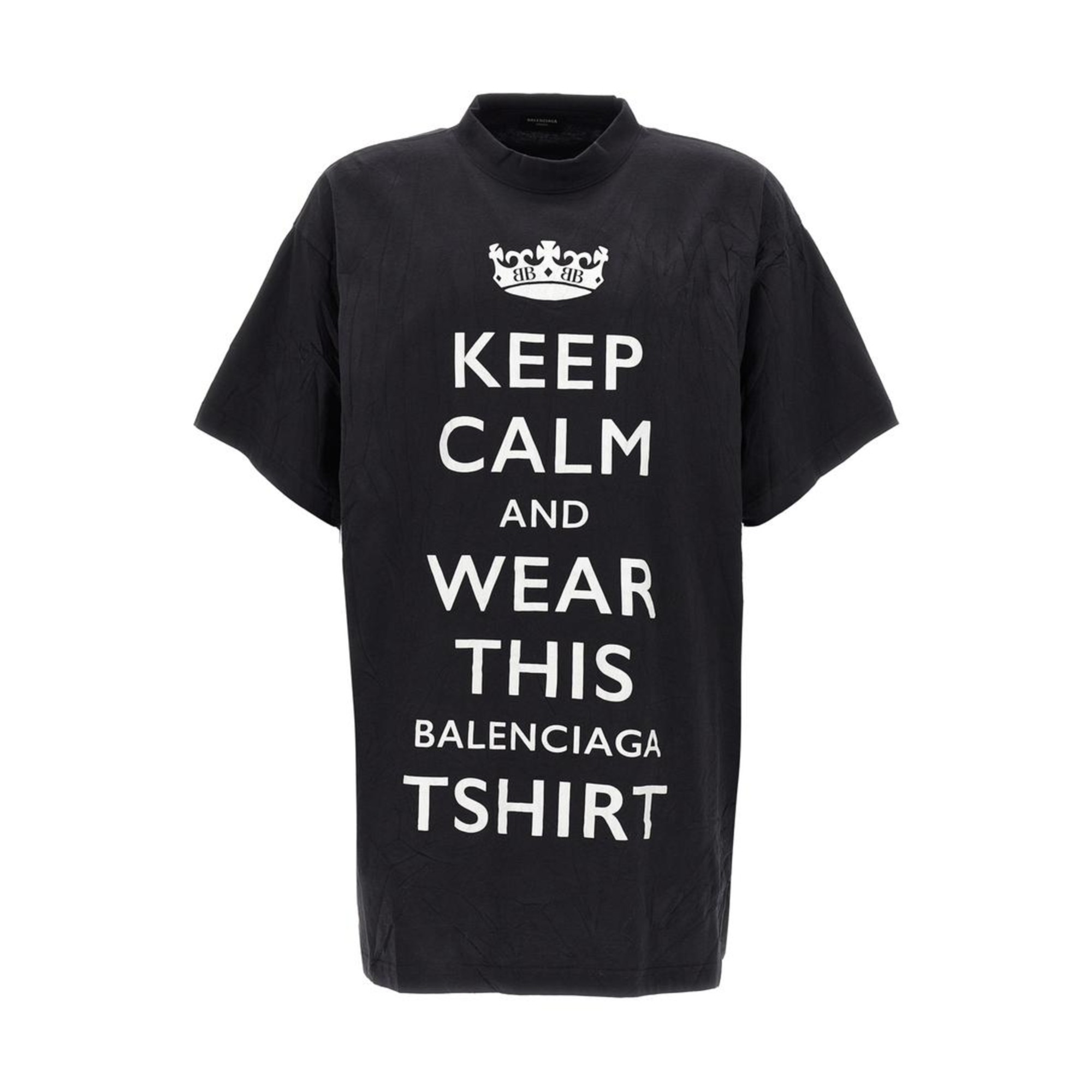 【関税送料込】BALENCIAGA KEEP CALM Tシャツ オーバーサイズ