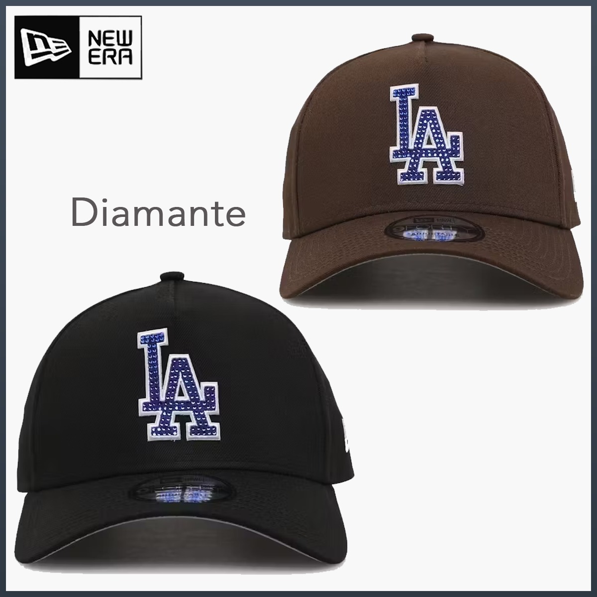 海外限定★NEW ERA★Diamante 9FORTY Strapback キャップ