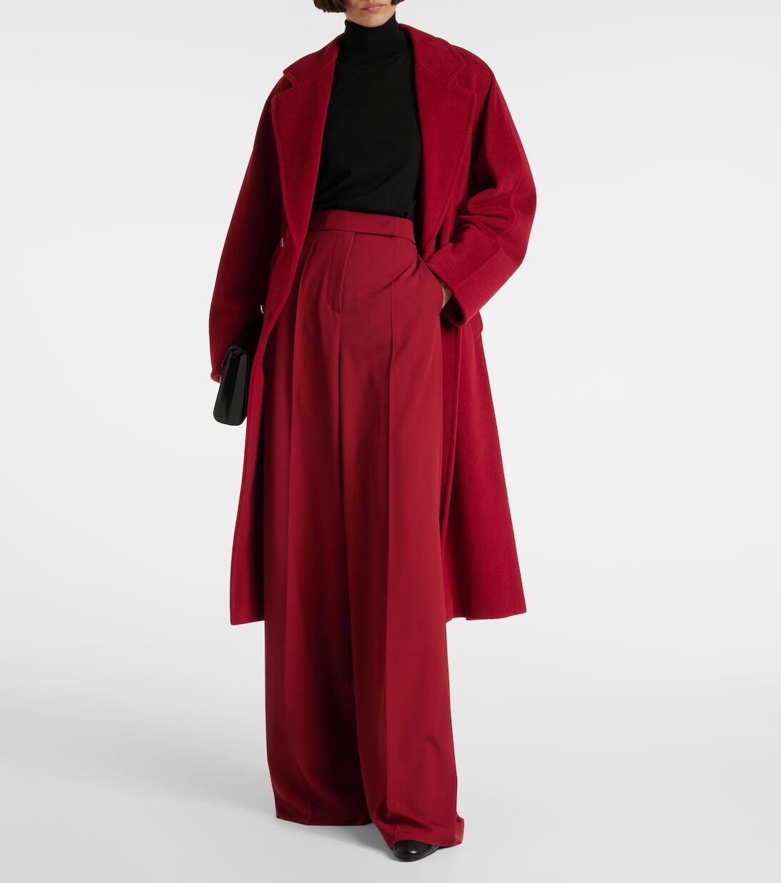 【Max Mara】国内未掲載商品 Ninfa ウール ワイドレッグパンツ Max Mara】国内未掲載商品 Ninfa ウール ワイドレッグパンツ