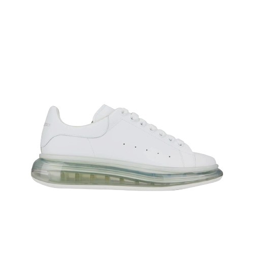 スニーカー Alexander McQueen Oversized Sneakers Clear Sole White