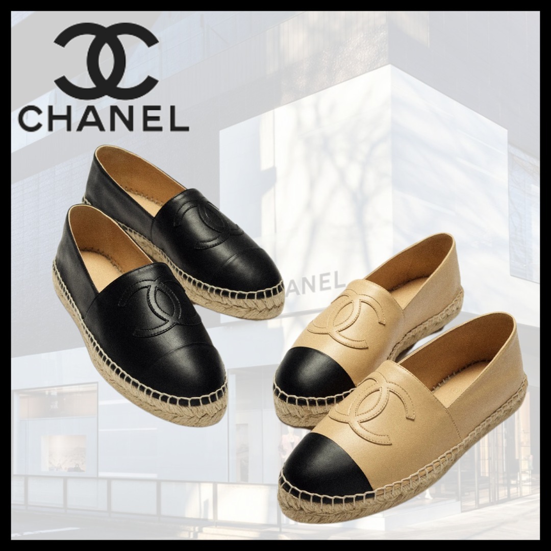 **2025SS 最新作**【CHANEL】 シックで高級感抜群 ローファー 2025SS 最新作♡ CHANEL シックで高級感抜群 ローファー