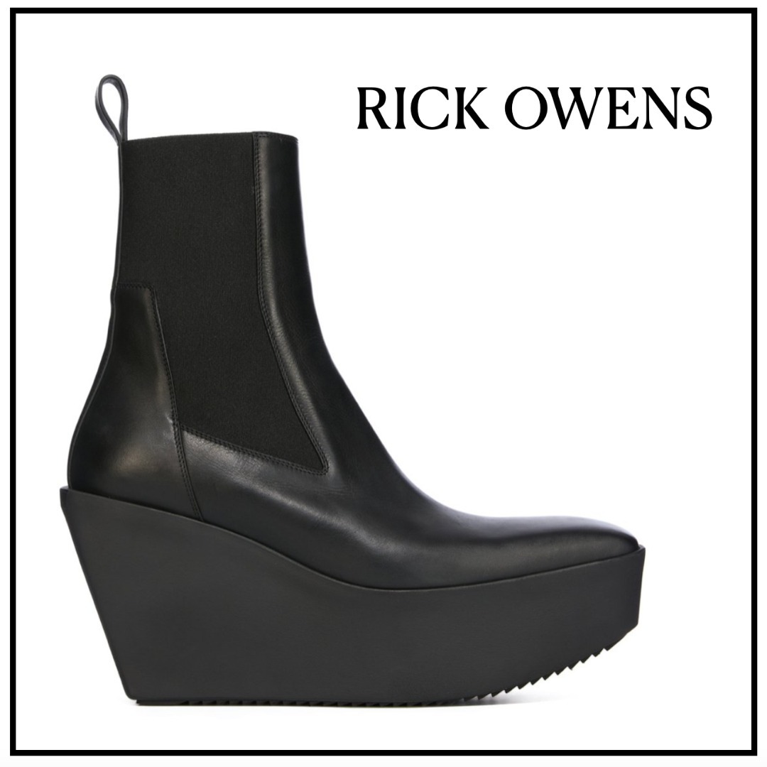 【RICK OWENS】SS25 HOLLYWOOD SLIVER PLATFORM BEATLE