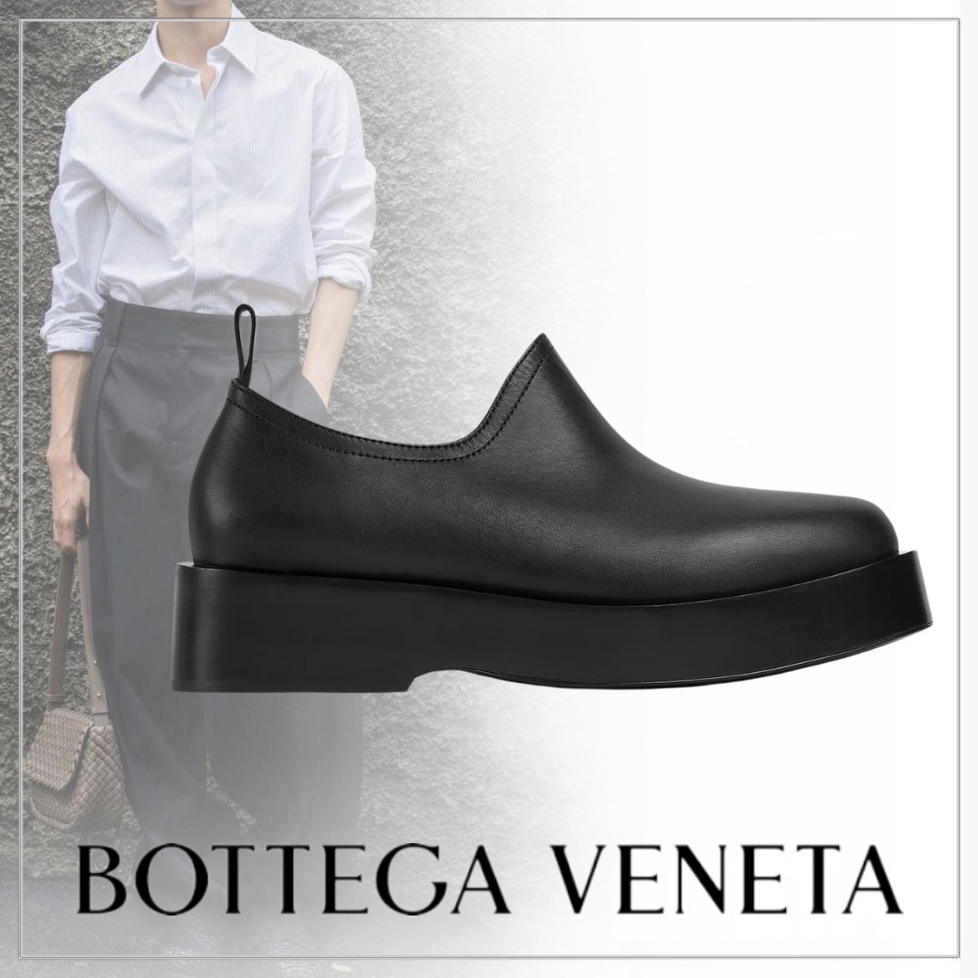 【Safari掲載】BOTTEGA VENETA◆torino レザー スリッポン 話題