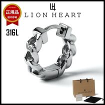 【即発】LION HEART ピアス メンズ キヘイ チェーン フープ 316L