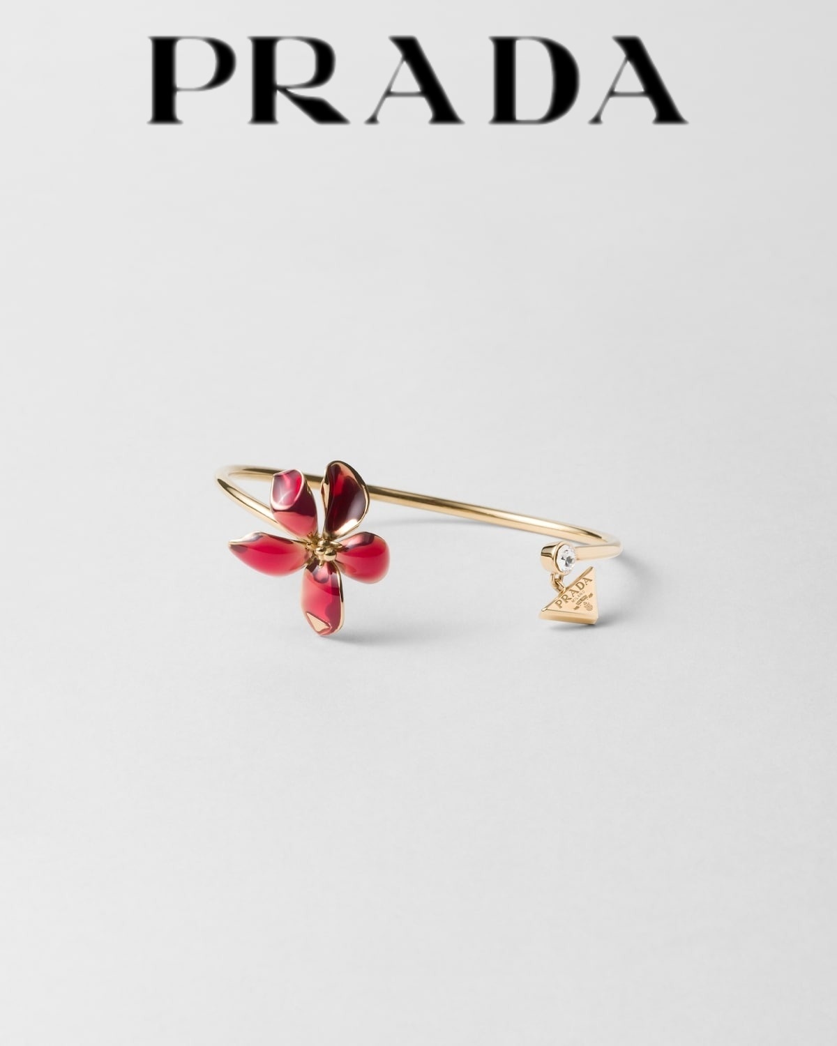 PRADA★エナメルメタル ブレスレット
