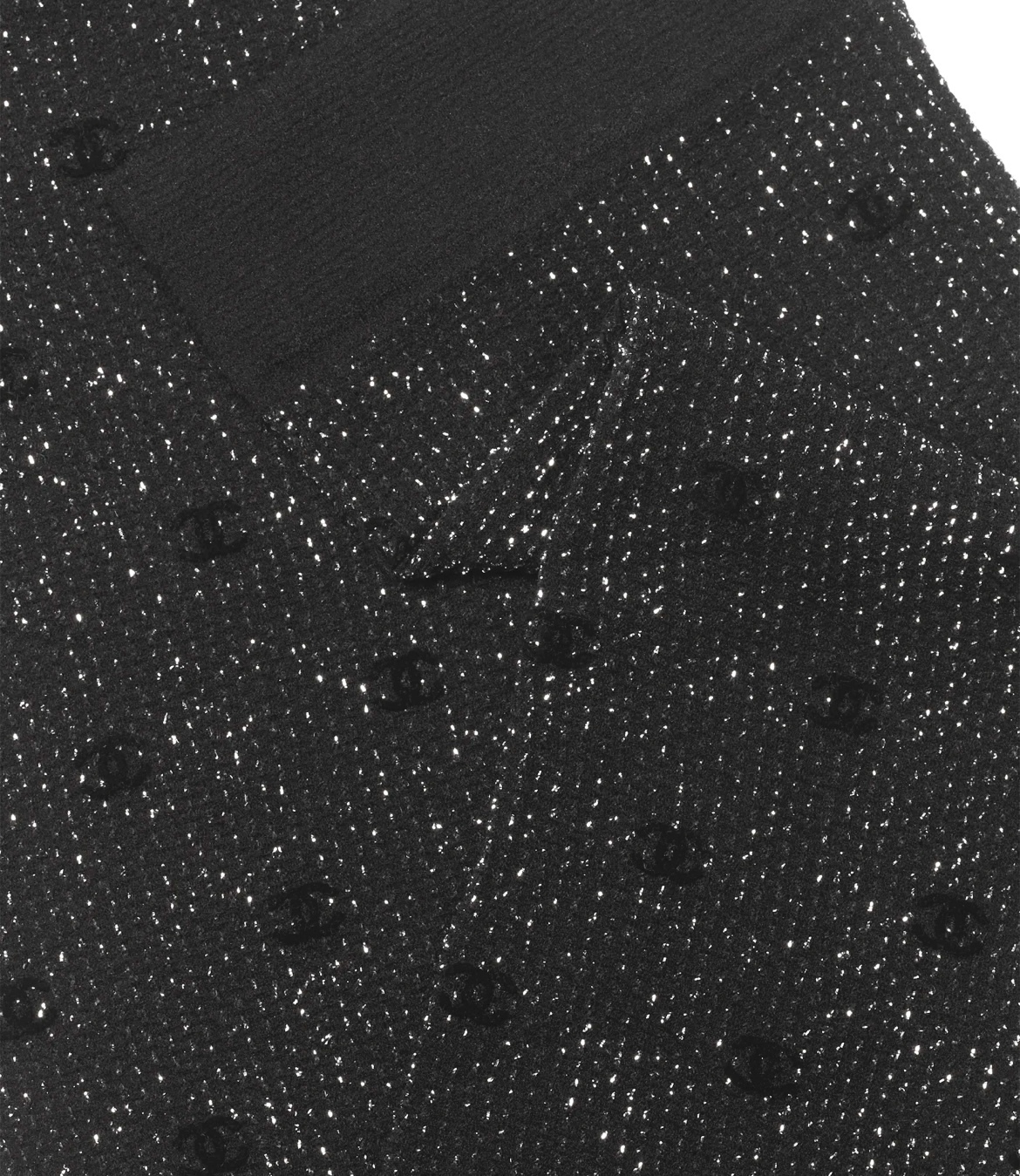 《ラメがキラキラと光る透け感がお洒落♪》CHANEL ソックス