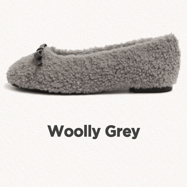 ★MAC MOC★Woolly 4Color もこもこ フラットシュージュ ☆MAC MOC☆Woolly 4Color もこもこ フラットシュージュ