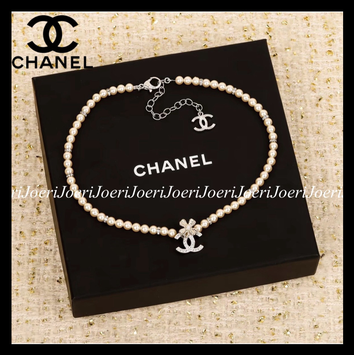 【パールがオシャレ♪】CHANEL ネックレス