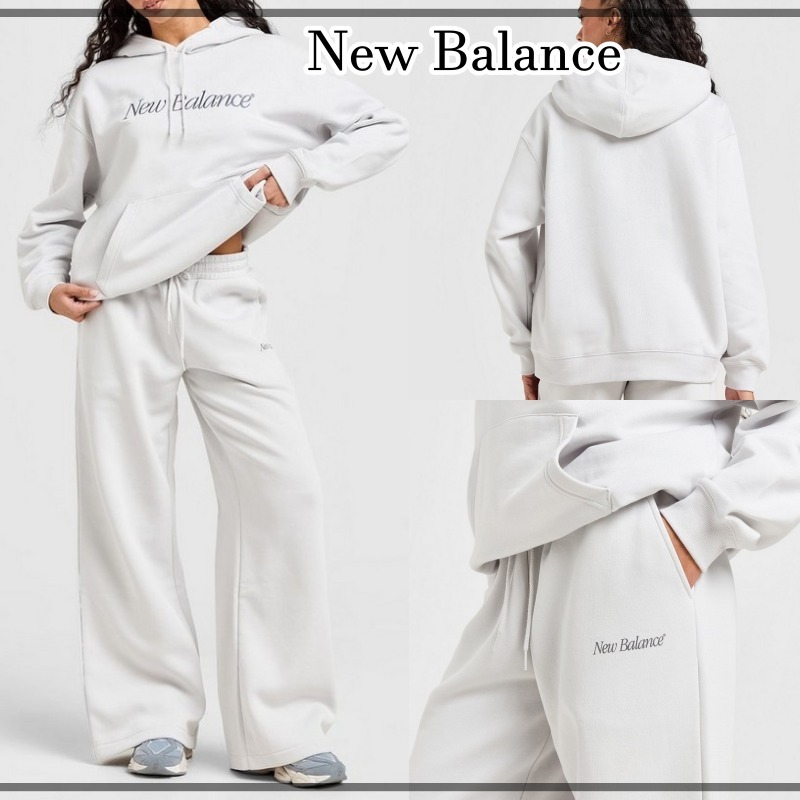 【New Balance】ダブルスクリプト パーカー＆ジョガー セット