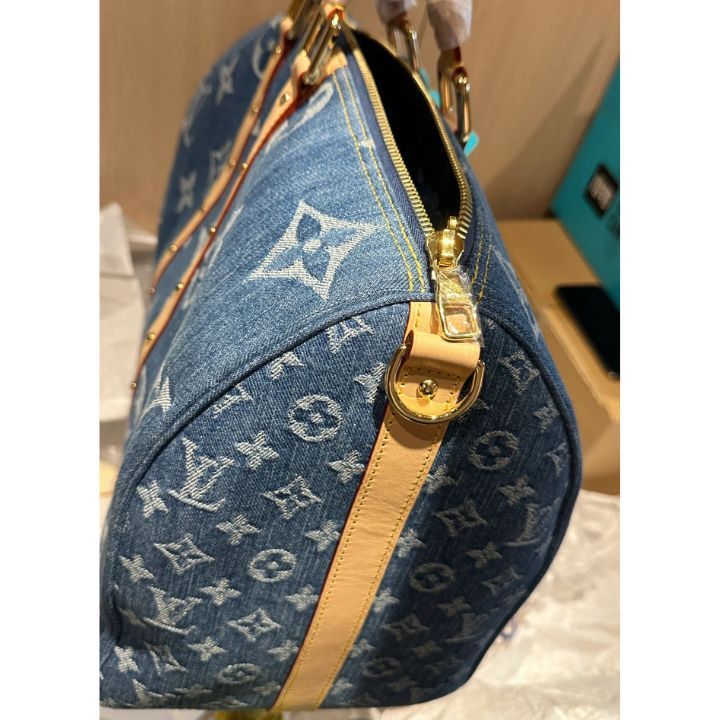 Louis Vuitton《デニム素材》ボストンバッグ KEEPALL