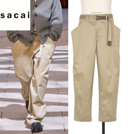 話題の25S/S】SACAI Bonding Pants コットン チノパン (sacai