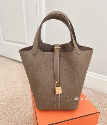 エトゥープ HERMES Picotin Lock(エルメス ピコタンロック