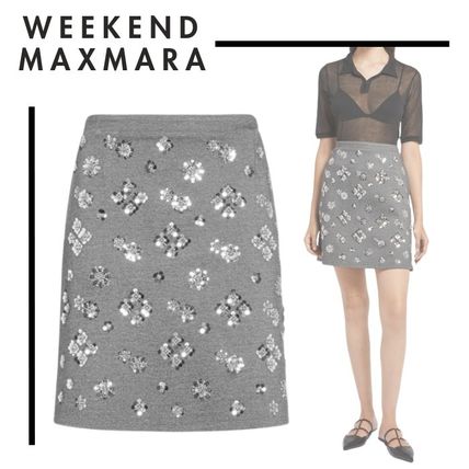 VIP価格【Weekend Max Mara】ミニスカート L Weekend Max Mara(ウィークエンド マックスマーラ) ミニ