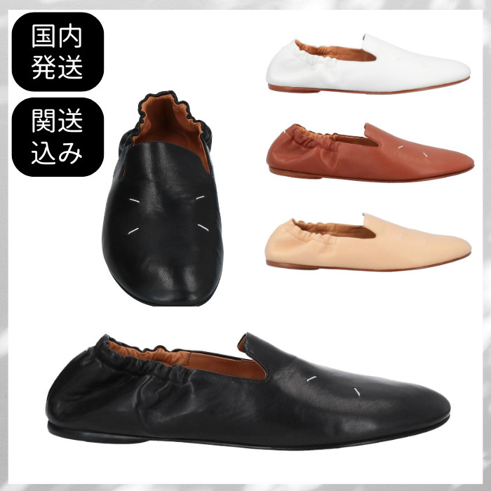 Maison Margiela 4ステッチ フラットシューズ