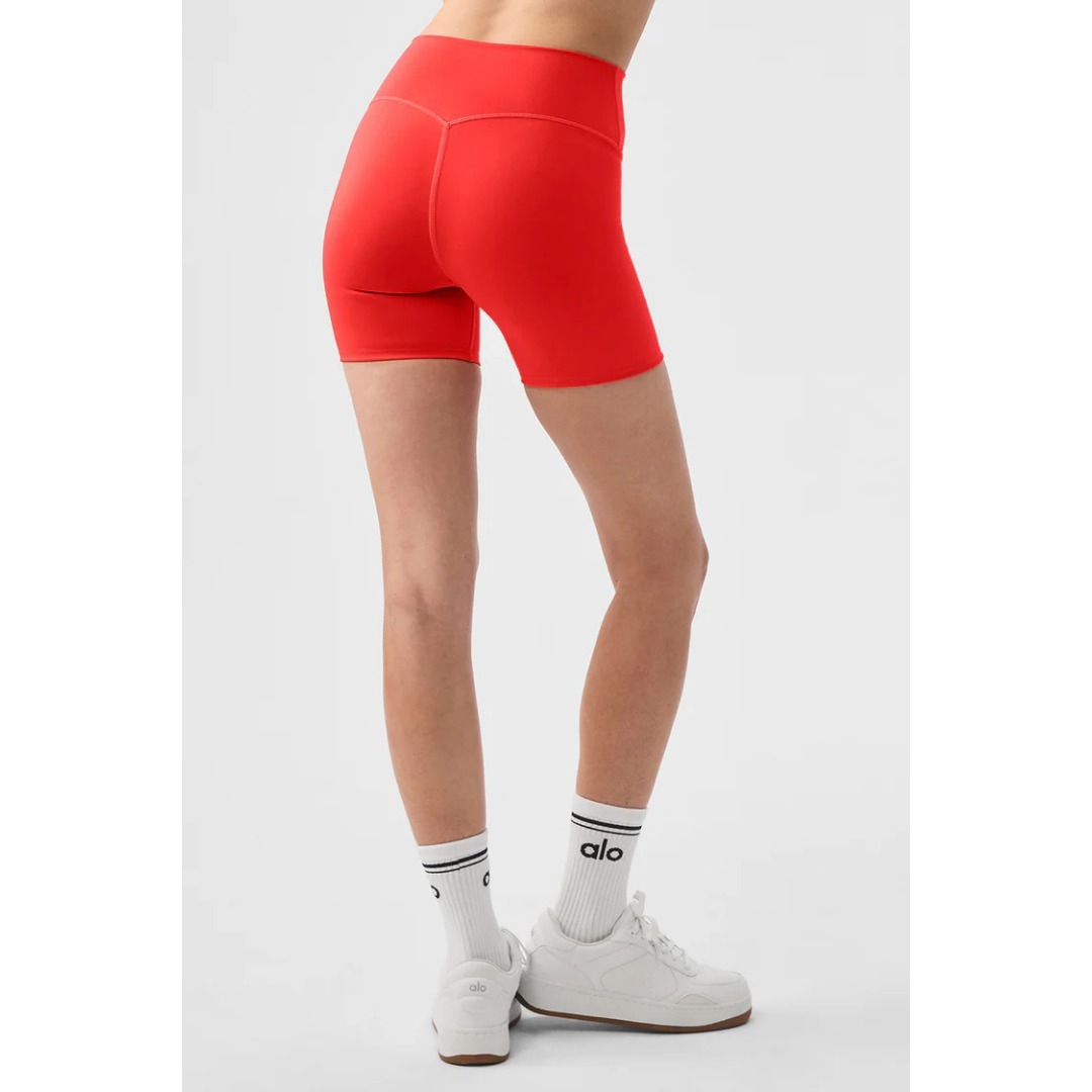 関税送料込【ALO Yoga】ショート レギンス ロゴ BK/BL/BR/RD 関税送料込【ALO Yoga】ショート レギンス ロゴ BK/BL/BR/RD