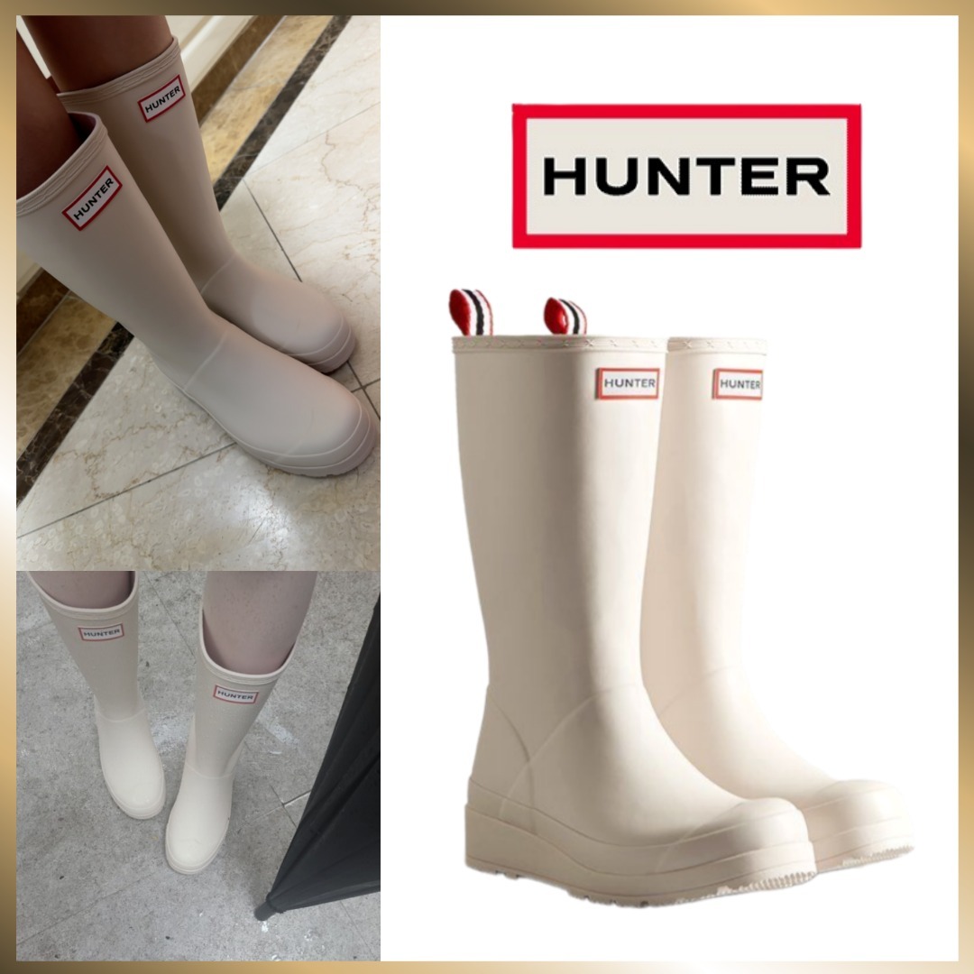 ◇HUNTER◇ WOMEN Original Play Tall Rain Boots Cast