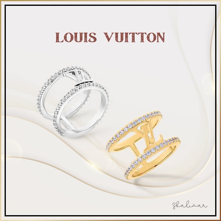 細身のリング・LV アイコニック ストラス