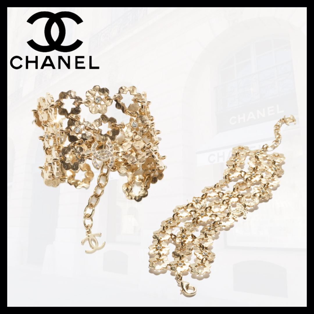 存在感抜群☆【CHANEL】 ブレスレット