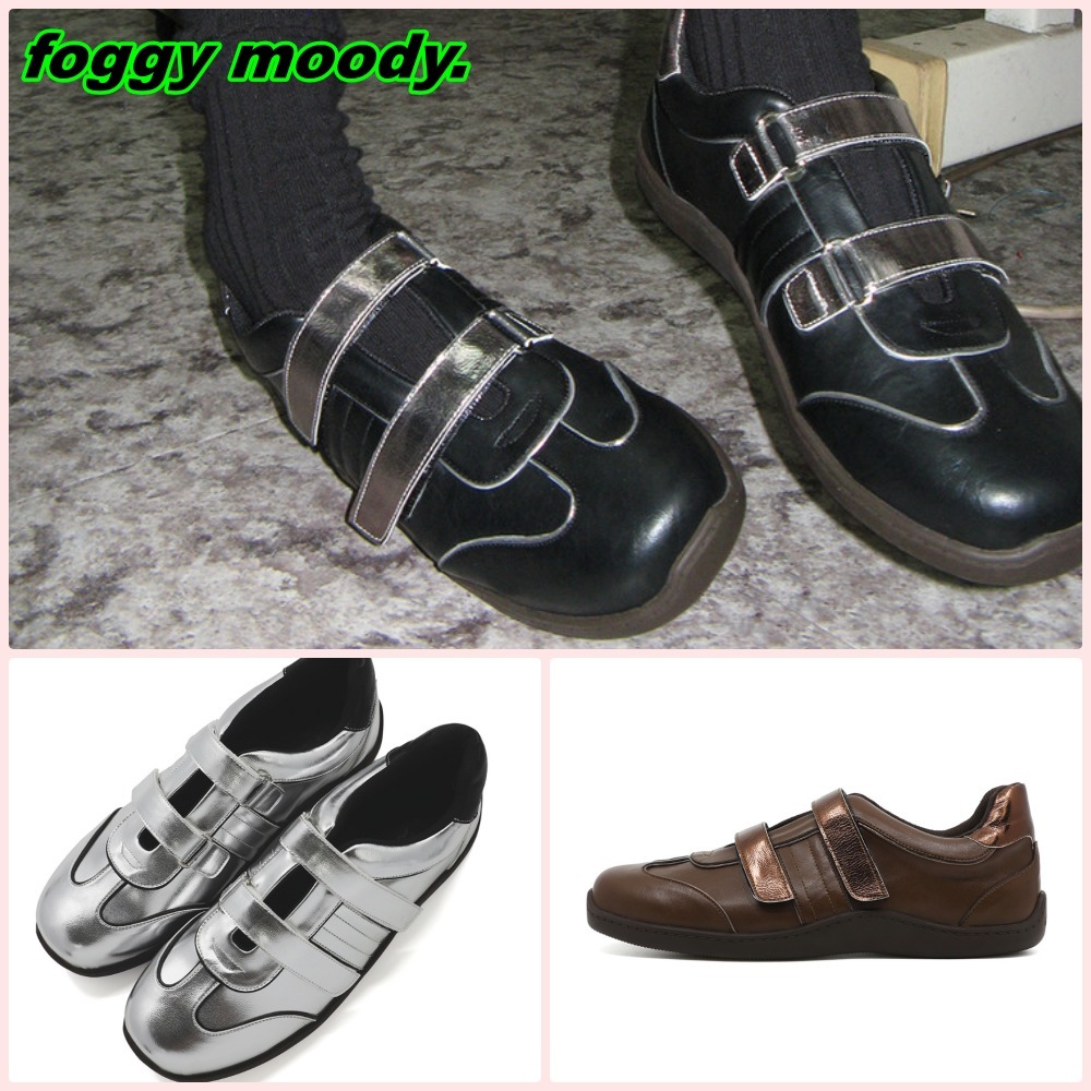 【foggymoody】Judi 0007 Rubber Sole Combi Velcro