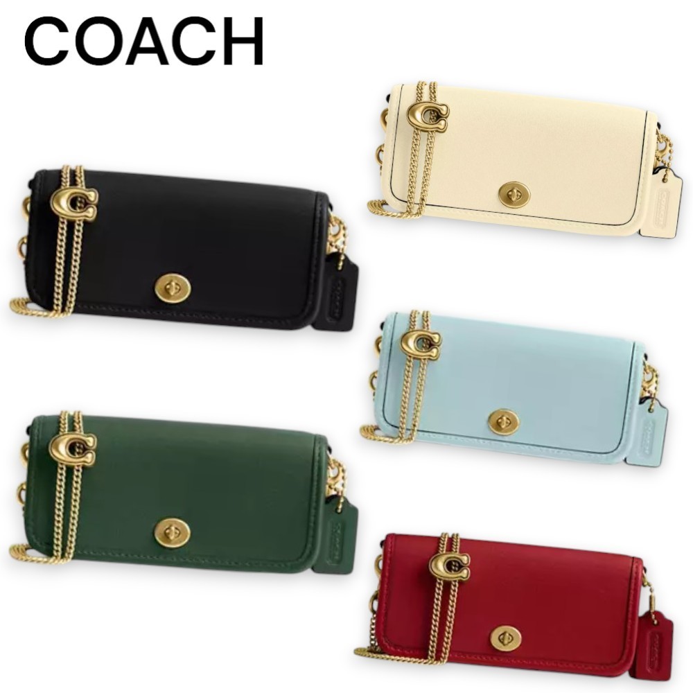 小ぶりで可愛いサイズ♪【Coach】ディンキーバッグ14