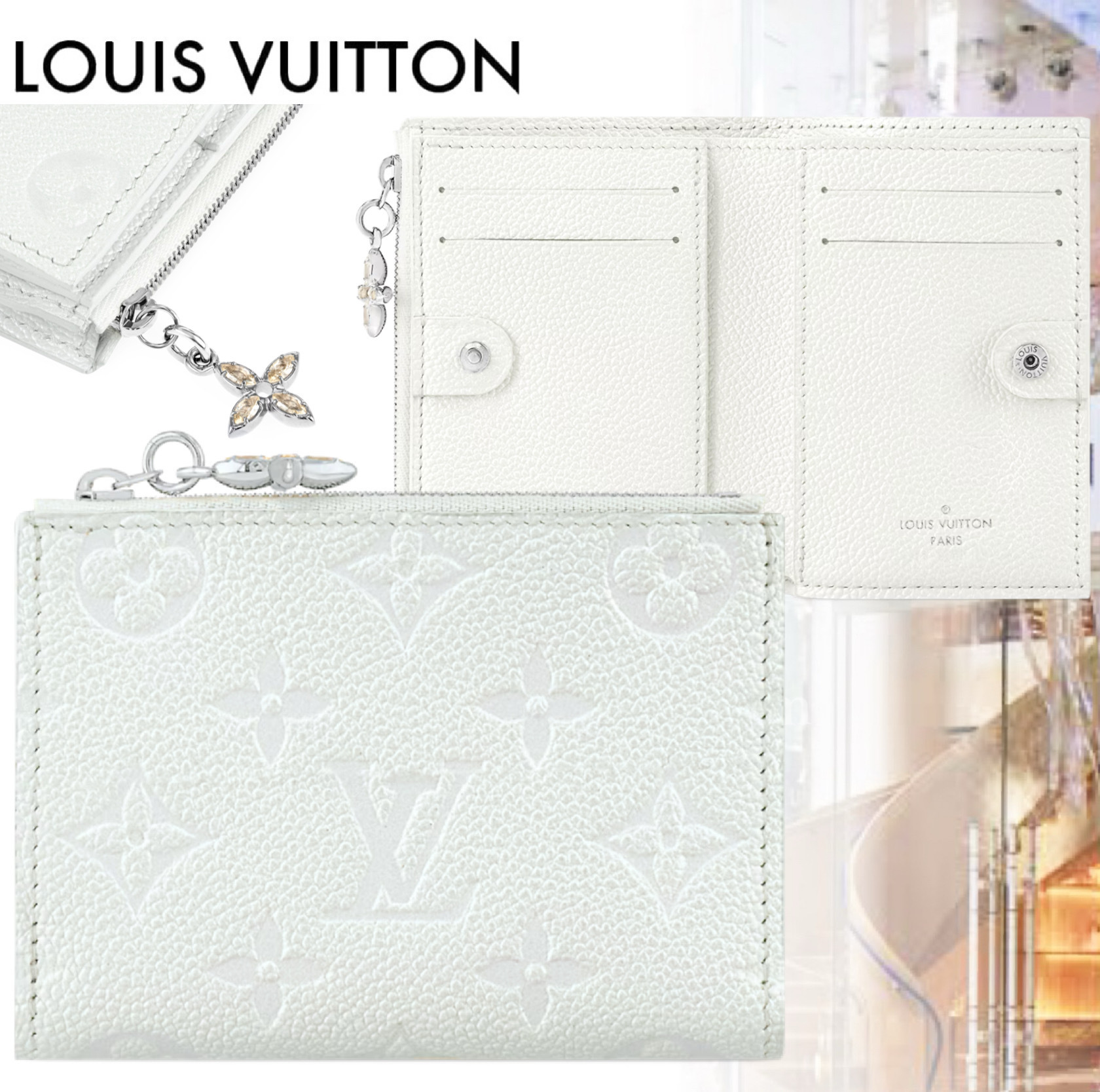 【在庫わずか】Louis Vuitton 折りたたみ財布 ミニ
