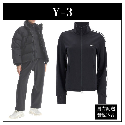 Y-3  ジャージー ジップアップスウェットシャツ  関税送料込 Y-3◇軽量ジップアップスウェットシャツ