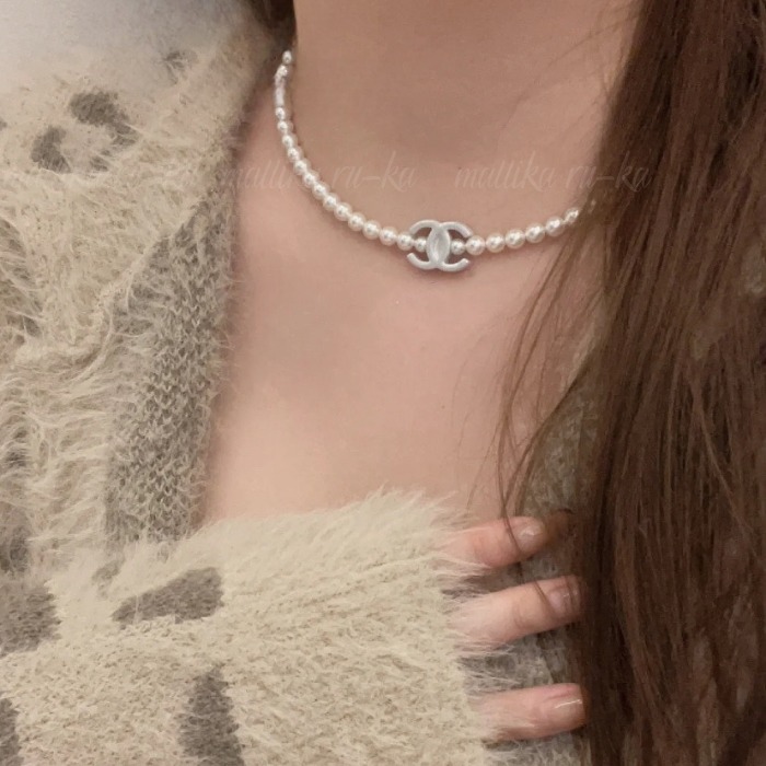 華やかなパール☆【CHANEL】シャネル パールチョーカー