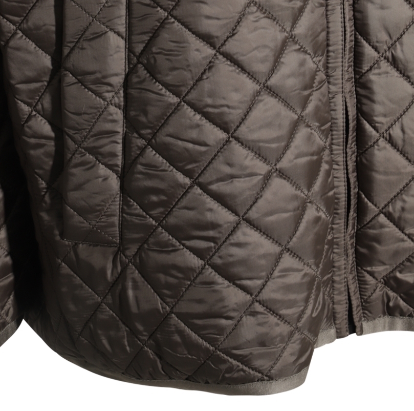 25AW Max Mara LEO レオ リバーシブル キルティング ジャケット レオ] リバーシブル キルティング ジャケット, dark grey | 