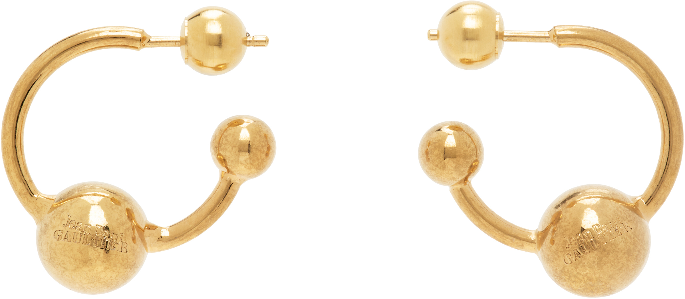【関税込み】Jean Paul Gaultier ゴールド The Piercing ピアス