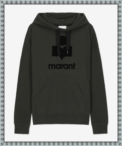 ★Isabel Marant★ Miley Hood Faded Black SW0027HAB1M18H02FK