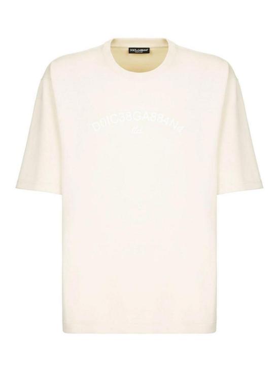 Tシャツ・カットソー DOLCE  GABBANA Men T Shirts G8PN9TG7M3KM3946 Beige