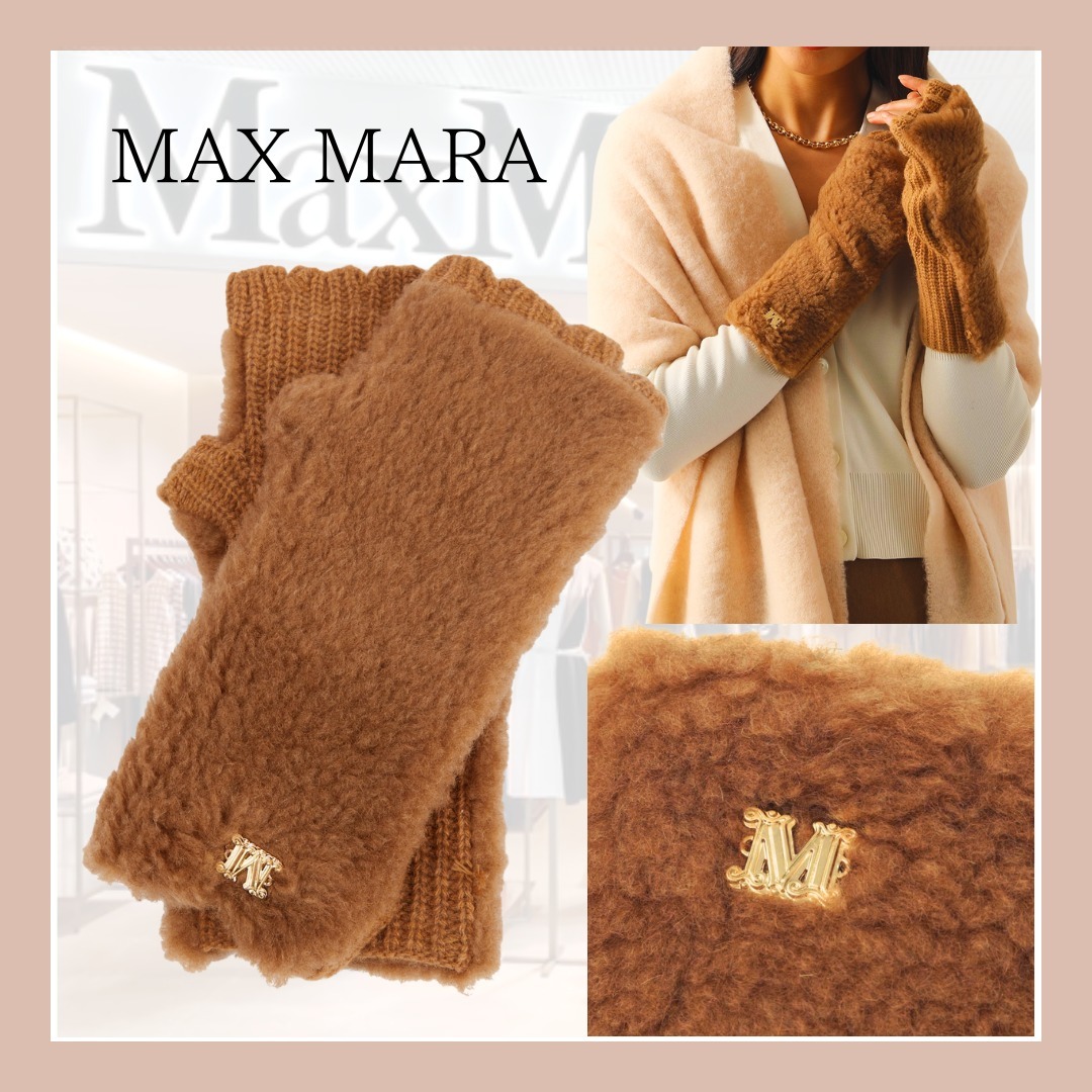 ふわふわの肌触り♪【MAX MARA】マニーテディグローブ