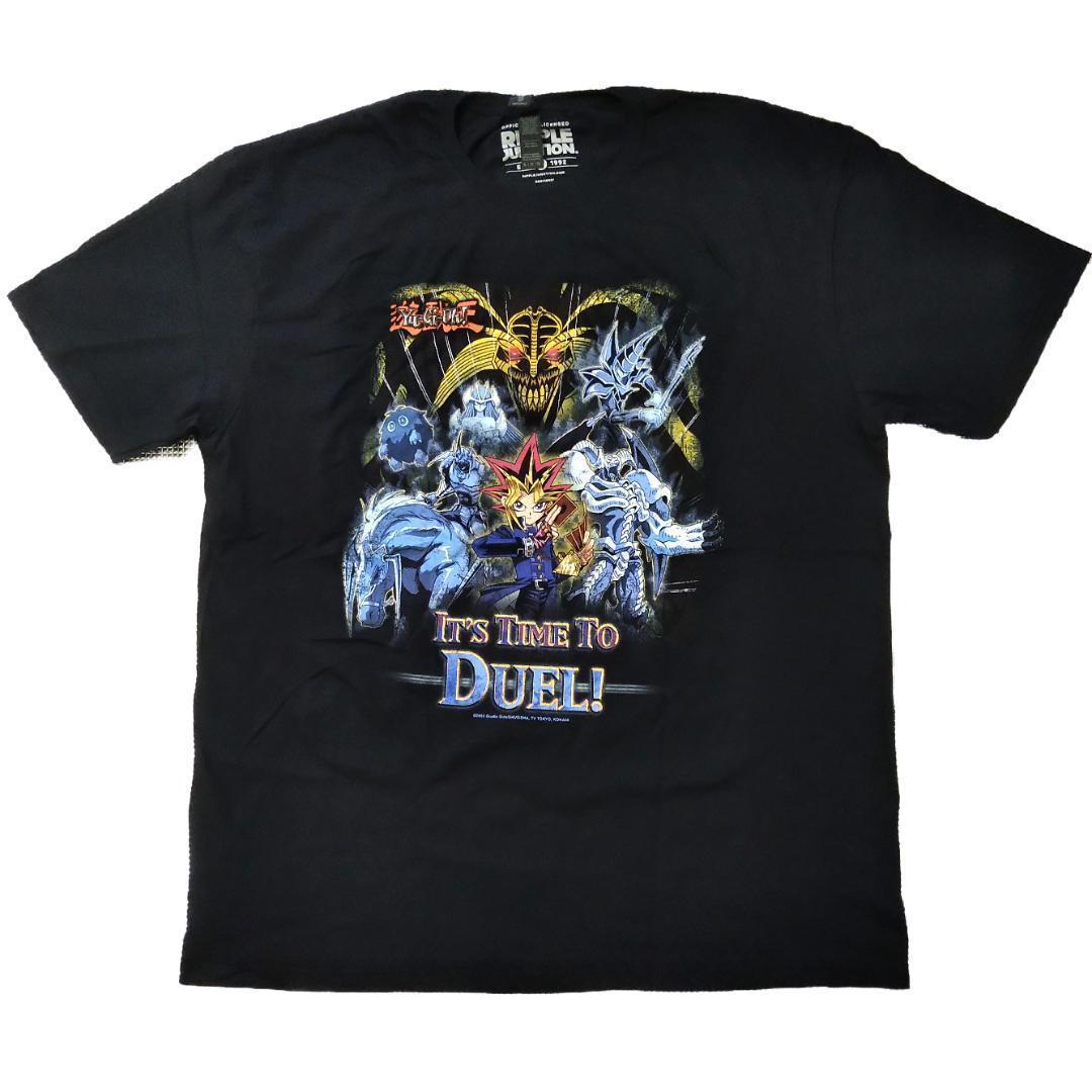 遊戯王 Tシャツ 黒 遊☆戯☆王 アニメT 海外オフィシャル