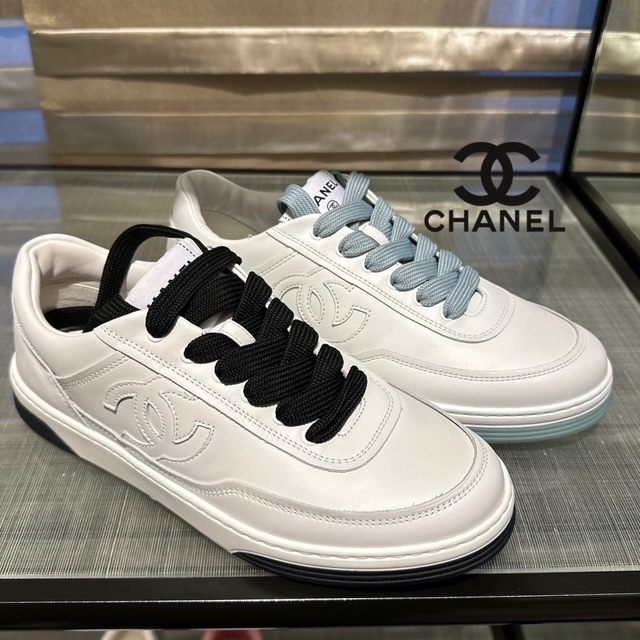 CHANEL☆24P ココマーク スニーカー