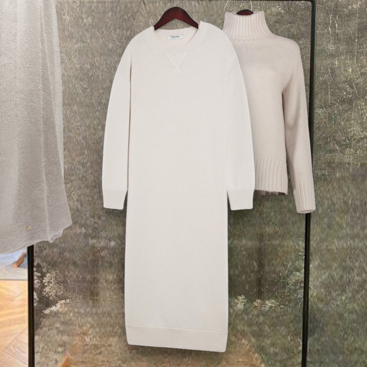 S Max Mara YARDEN ウール & カシミア ドレス