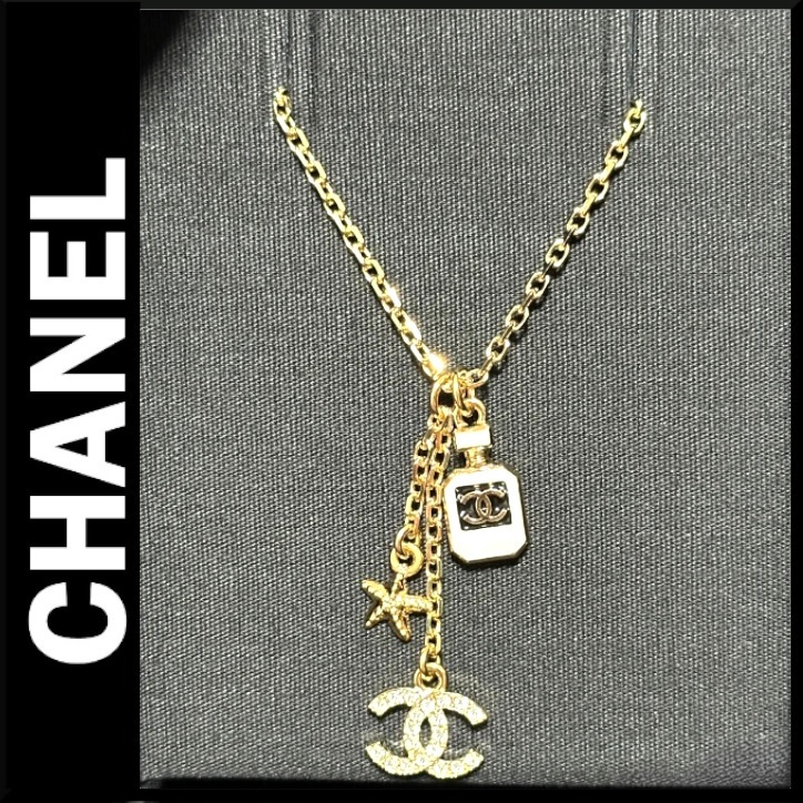 【おしゃれ★限定品】CHANEL ネックレス 香水チャーム 25c
