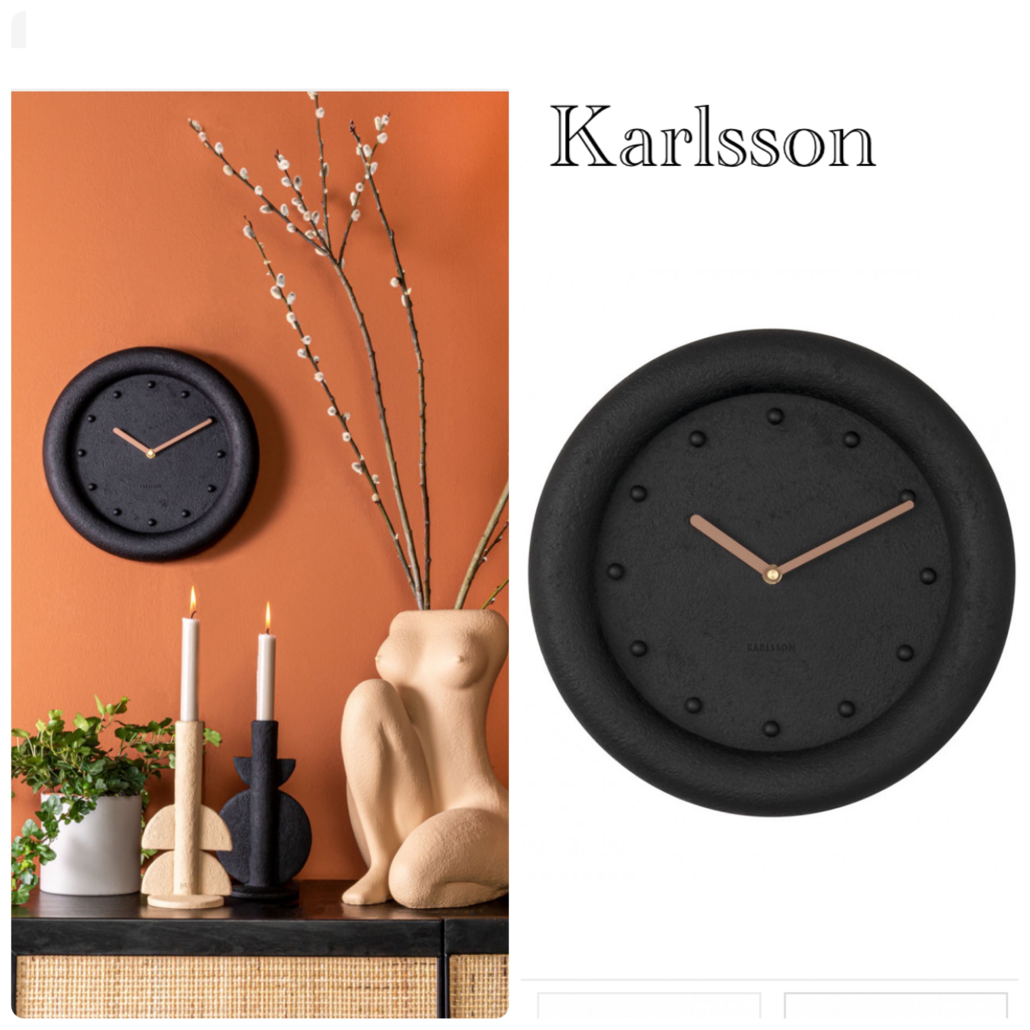 Karlsson Petra 掛け時計 時計 クロック